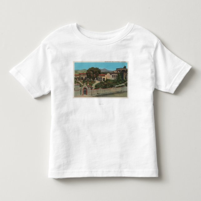 San Juan Capistrano, CAView of the Mission Toddler T-shirt (Front)