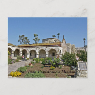 San Juan Capistrano's Mission Postcard