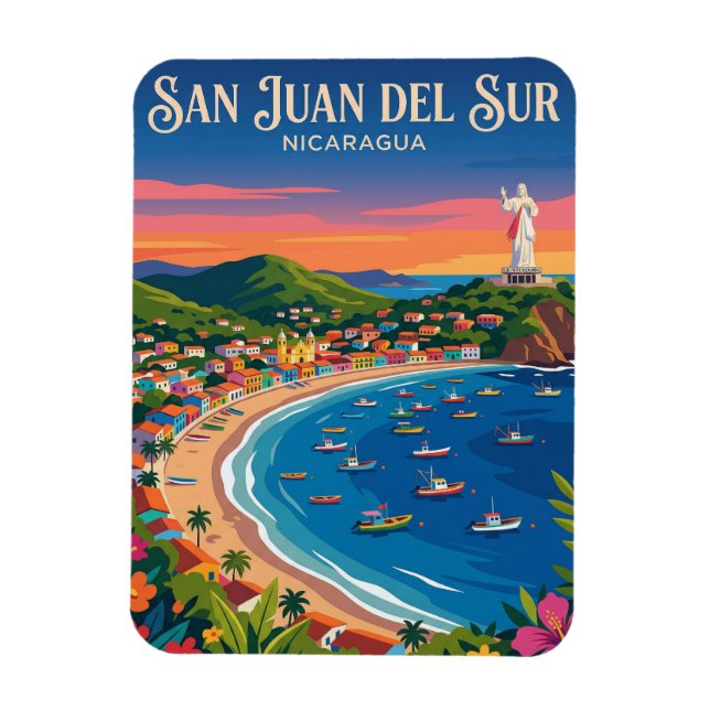San Juan del Sur Nicaragua Magnet (Vertical)
