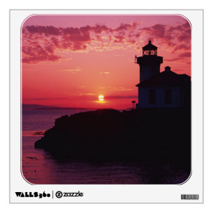 San Juan Island, Lime Kiln Lighthouse Wall Sticker