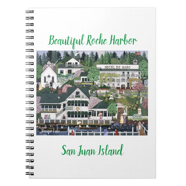San Juan Island ~ Roche Harbor Notebook (Front)