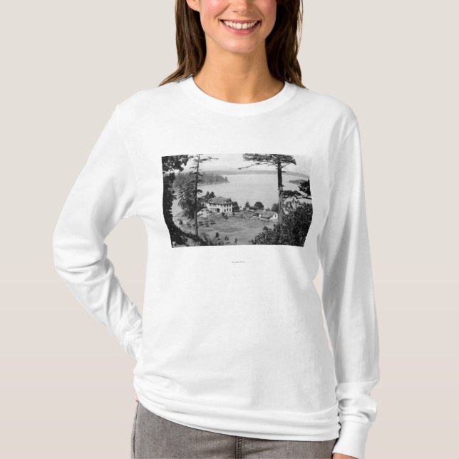 San Juan Island, WAGuam A Lama View Photograph T-Shirt (Front)