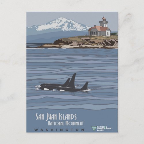 San Juan Islands National Monument Washington Pos Postcard