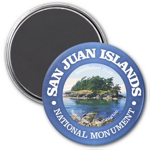 San Juan Islands NM Magnet