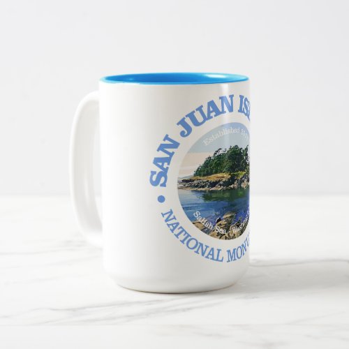 San Juan Islands NM Two_Tone Coffee Mug