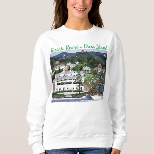 San Juan Islands ~ Rosario Resort ~ Washington Sweatshirt (Front)