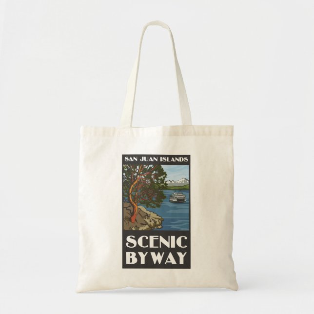 San Juan Islands Scenic Byway Budget Bag (Front)