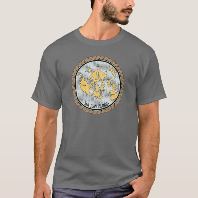 San Juan Islands T-shirt. T-Shirt (Front)