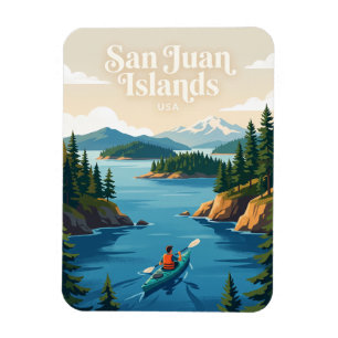 San Juan Islands USA Magnet