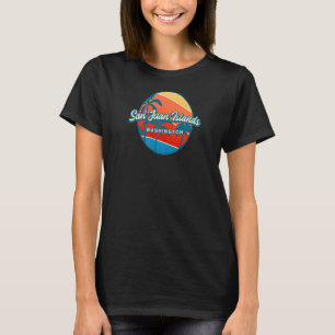 San Juan Islands Washington Summer Wa Tropical Slo T-Shirt