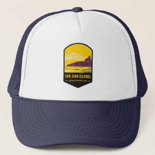 San Juan Islands Washington Trucker Hat