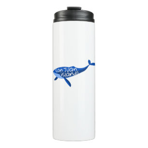 San Juan Islands Whale Thermal Tumbler