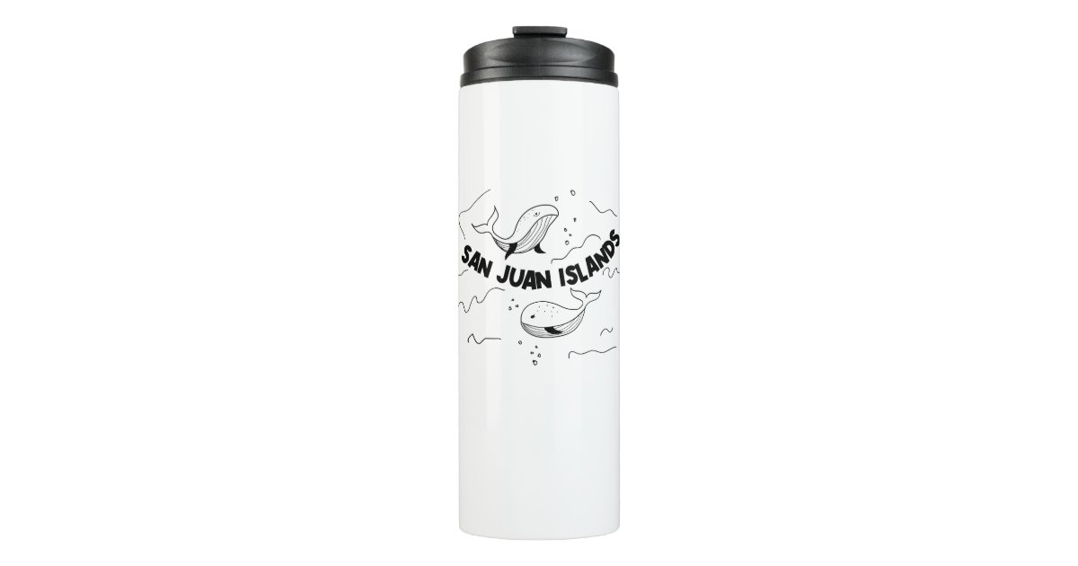 Starry Orca (Black Version) Water Bottle