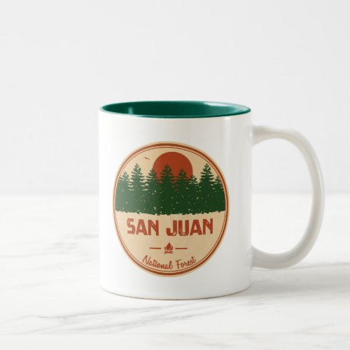 San Juan National Forest Two_Tone Coffee Mug