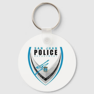 San Juan Police Keychain