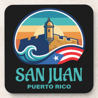San Juan Puerto Rico Beverage Coaster