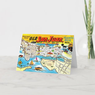 San Juan Puerto Rico Greeting Card