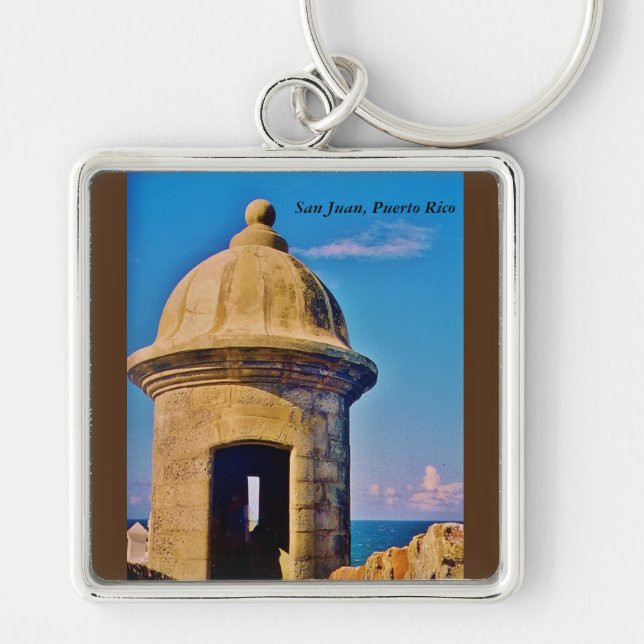 San Juan, Puerto Rico Keychain (Front)