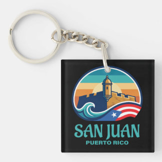 San Juan Puerto Rico Keychain