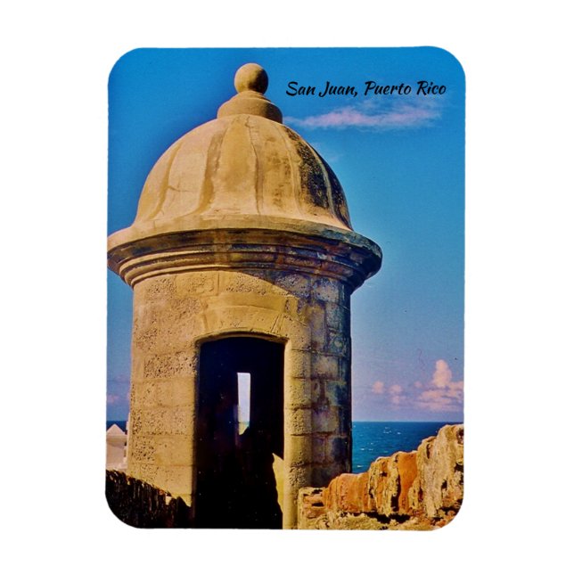 San Juan, Puerto Rico Magnet (Vertical)