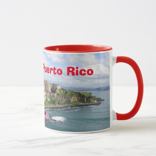 San Juan Puerto Rico Panoramic Mug