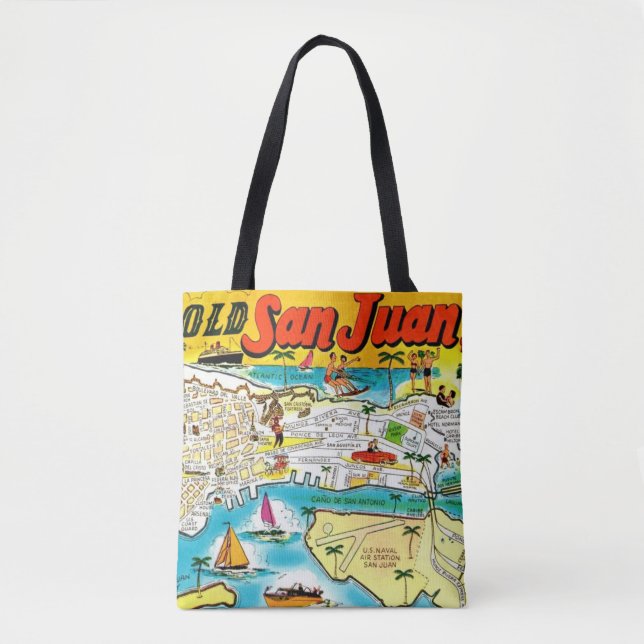 San Juan Puerto Rico Tote Bag (Front)