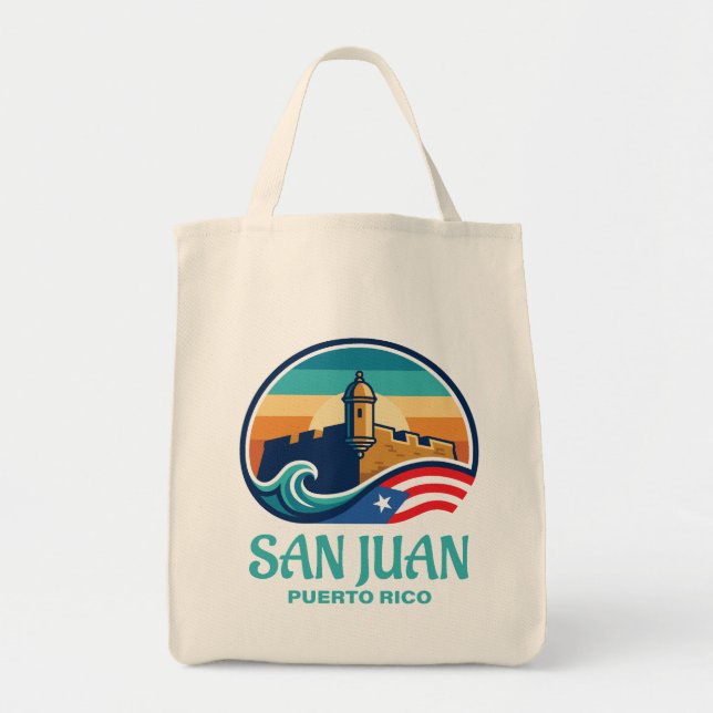 San Juan Puerto Rico Tote Bag (Front)