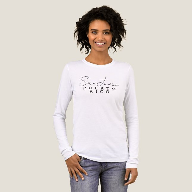 San Juan Puerto Rico  Tri-Blend Shirt (Front Full)