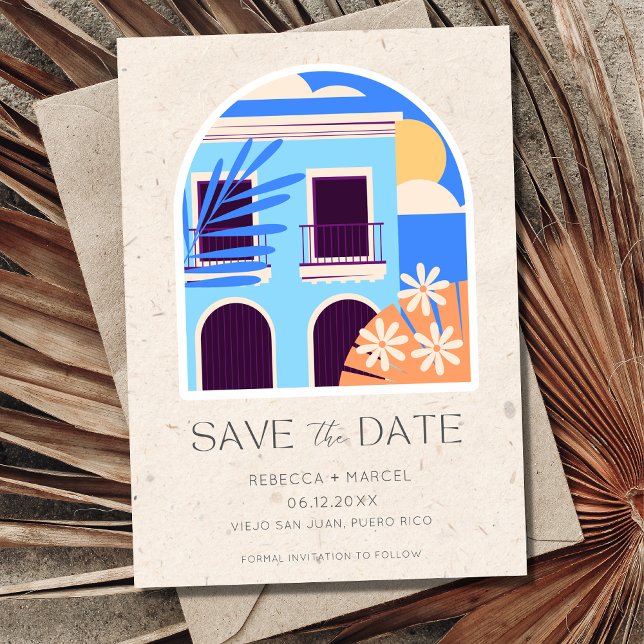 San Juan Puerto Rico Wedding Save The Date (Creator Uploaded)