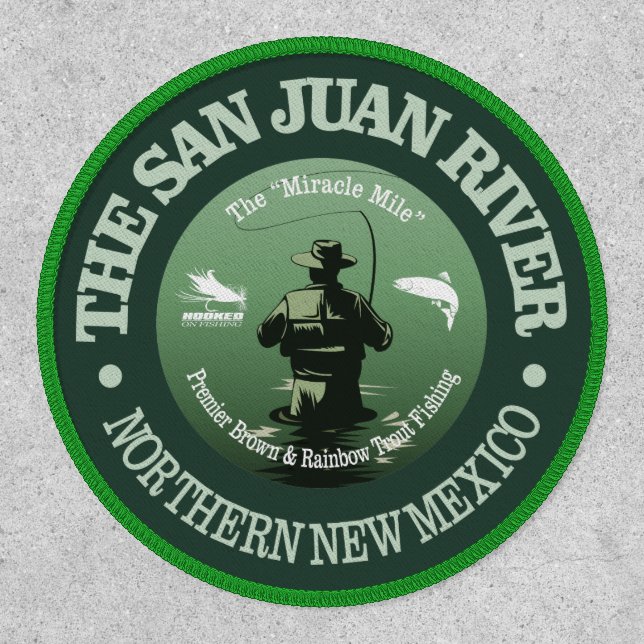 San Juan River (Fly Fishing) Patch (Front)