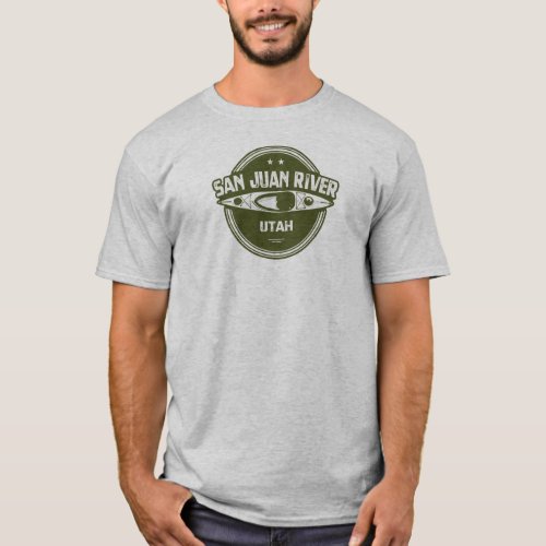 San Juan River Utah T_Shirt