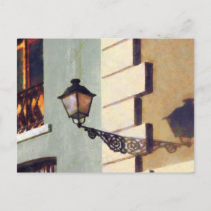 San Juan Street Lamp Postcard