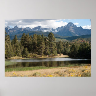 San Juans in Late Summer Poster