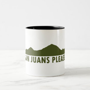 San Juans Please Two-Tone Coffee Mug