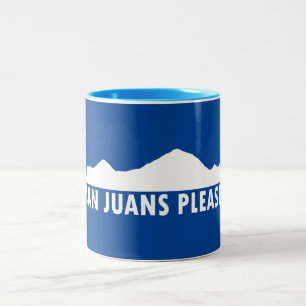 San Juans Please Two-Tone Coffee Mug