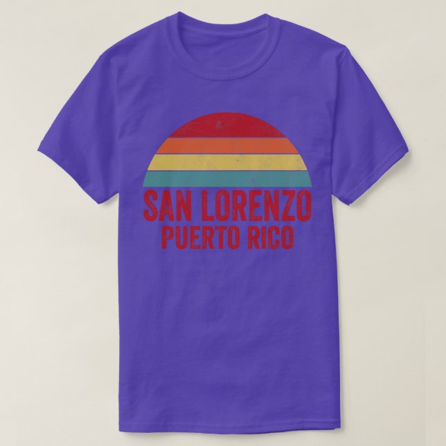 San Lorenzo Puerto Rico T-Shirt (Design Front)