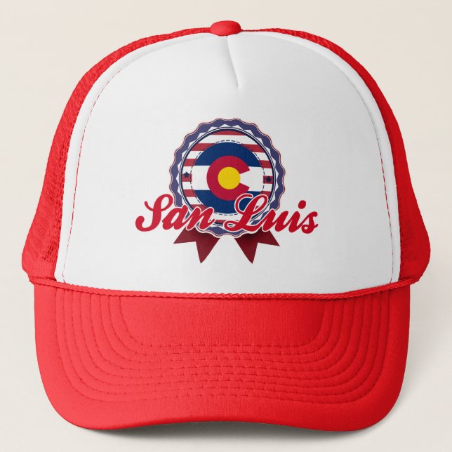 San Luis, CO Trucker Hat (Front)