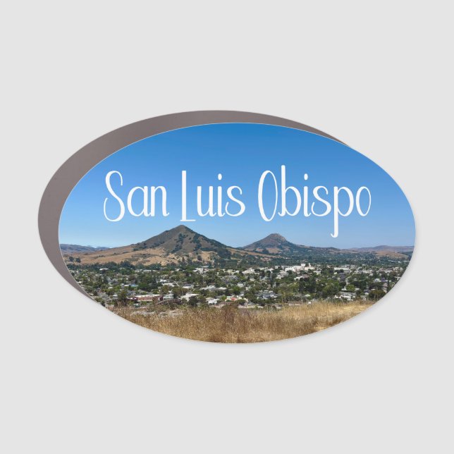 San Luis Obispo California Photography Car Magnet (Front)