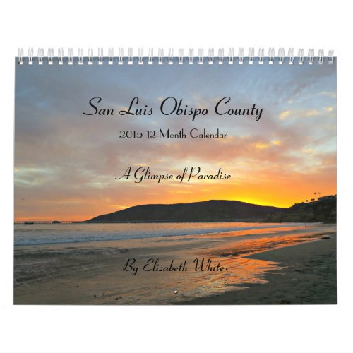 San Luis Obispo County 2015 Calendar