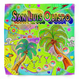 San Luis Obispo Mind Focus Bandana
