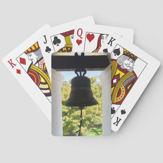 San Luis Obispo Mission Church Bell Poker Cards (Back)