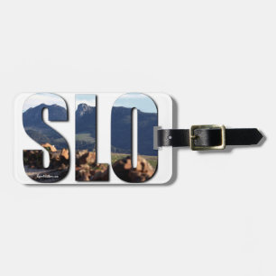 San Luis Obispo (SLO) Luggage Tag