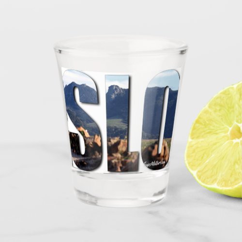 San Luis Obispo SLO Shot Glass