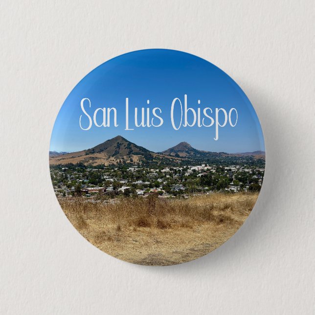 San Luis Obispo Terrace Hill Photography Button (Front)