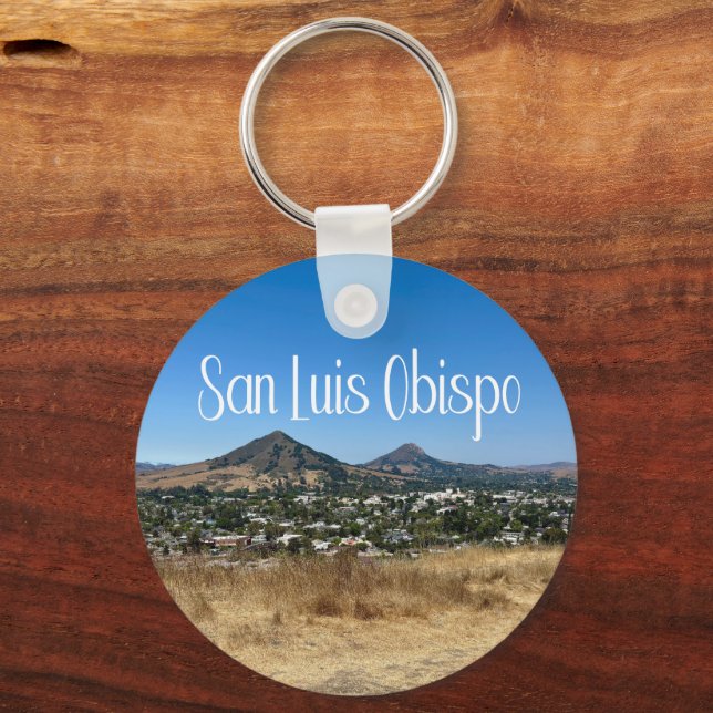 San Luis Obispo Terrace Hill Photography Keychain (Front)