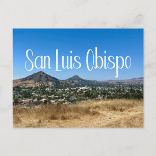 San Luis Obispo Terrace Hill Photography Postcard