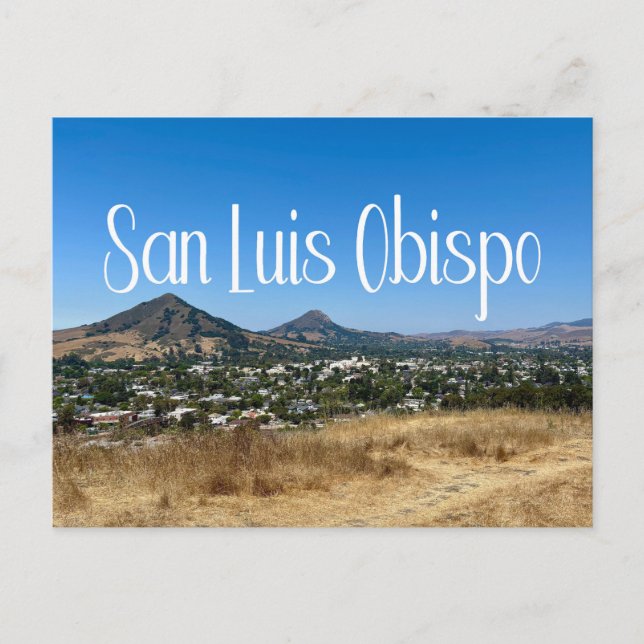 San Luis Obispo Terrace Hill Photography Postcard (Front)