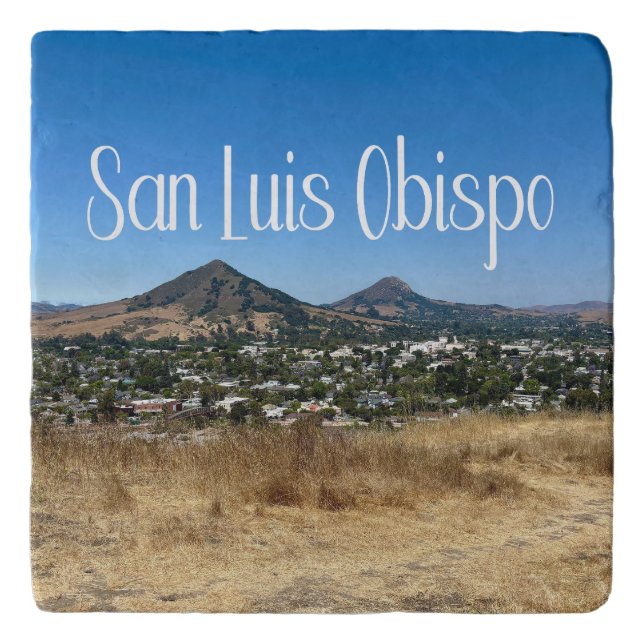 San Luis Obispo Terrace Hill Photography Trivet (Front)