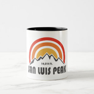 San Luis Peak Two-Tone Coffee Mug
