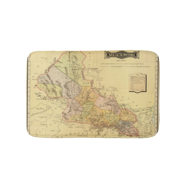 San Luis Potosi Bathroom Mat (Front)